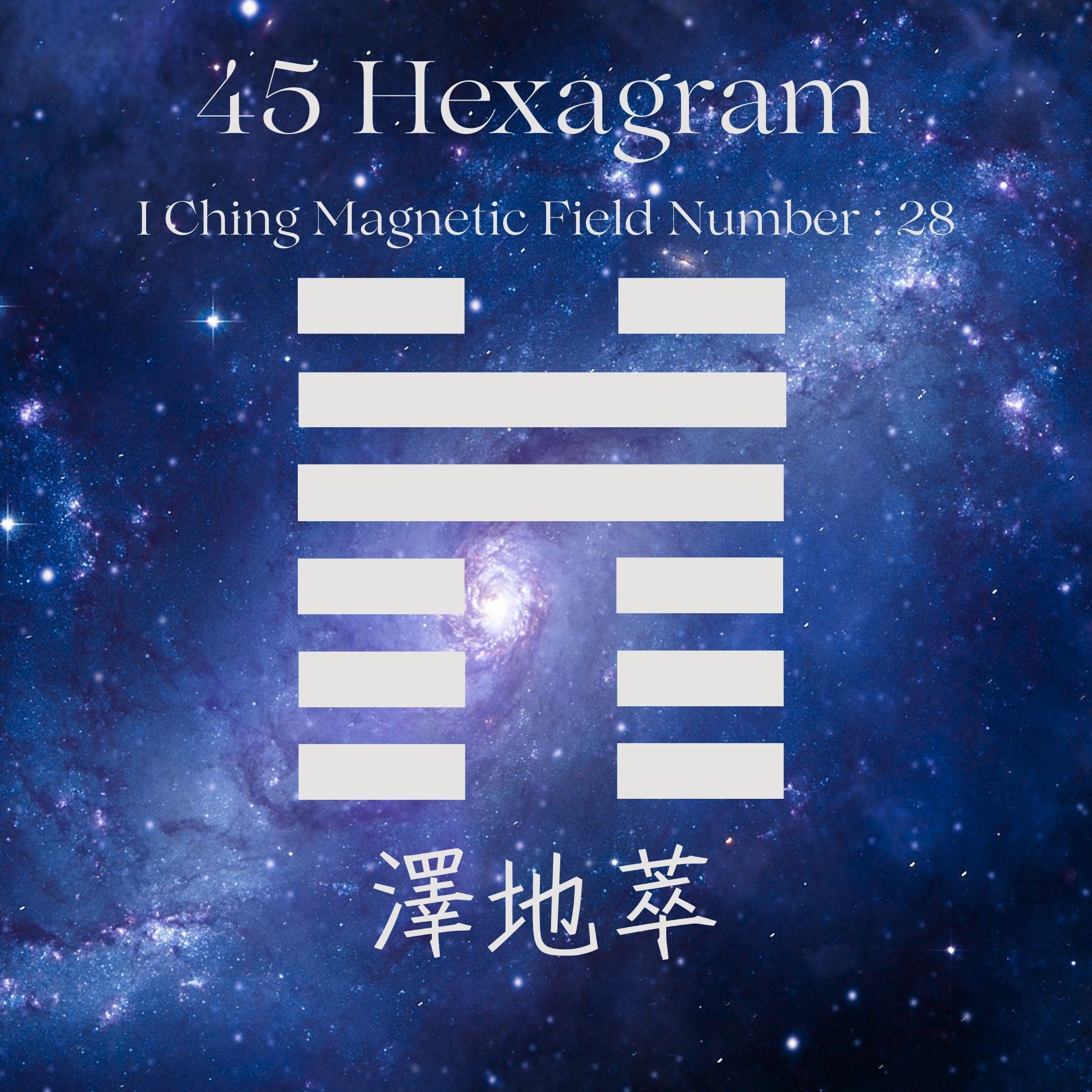 | Hexagram 45 |