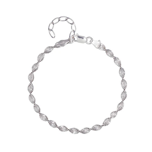 The Helix Bracelet | Italian Silver