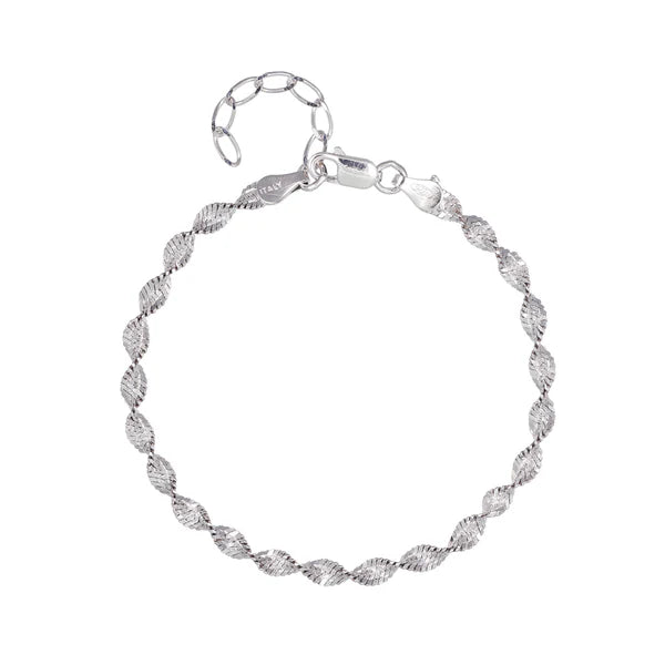 The Helix Bracelet | Italian Silver